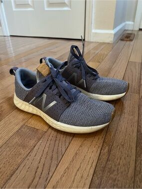 New Balance Dusty Purple Knit Sneakers